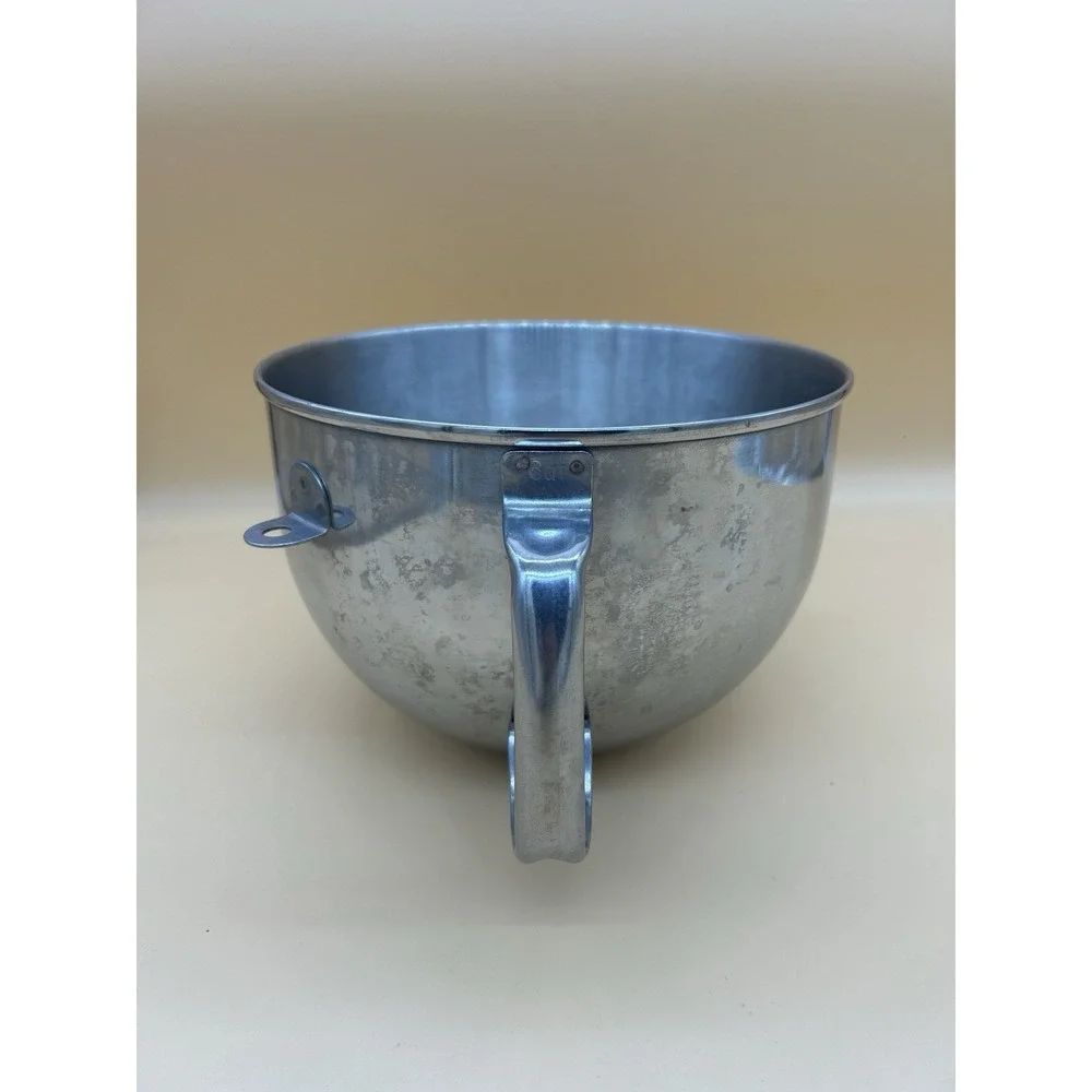 KitchenAid 6 Quart Stainless Steel Mixer Bowl Bowl-Lift Stand Mixer Made Korea